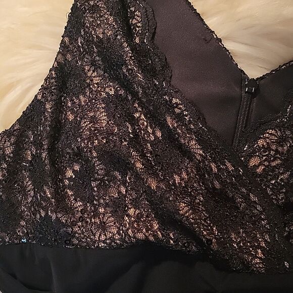 Alex evenings petite lace top dress - Picture 10 of 10